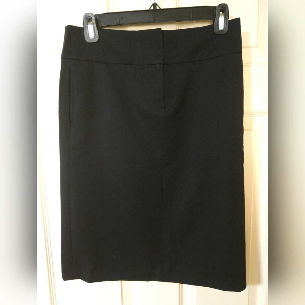 JCrew black dress skirt size 2